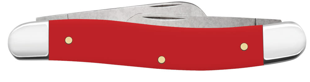 Case Knives American Workman Smooth Red Synthetic CS Medium Stockman Knife