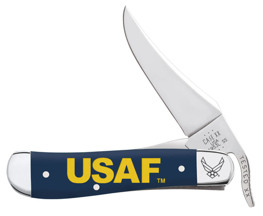 Case Knives United States Air Force™ Embellished Smooth Navy Blue Synthetic RussLock®