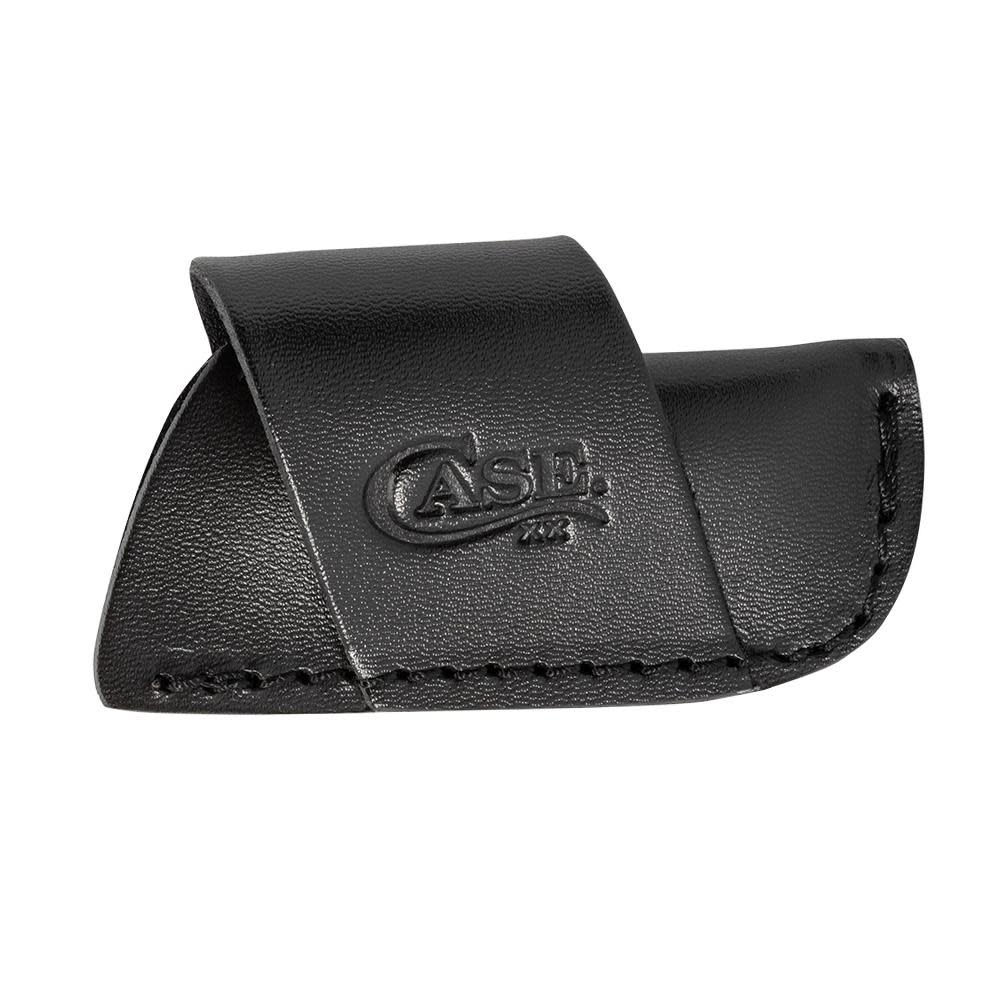 Case Knives Black Medium Leather Side-Draw Belt Sheath