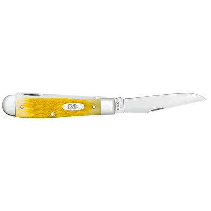 Case Knives Platts Jig Yellow Bone Trapper