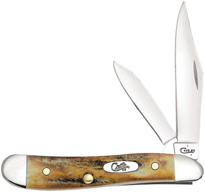 Case Knives Genuine Stag Peanut Knife