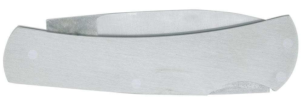 Case Knives Brushed Stainless Steel Executive Lockback Knife