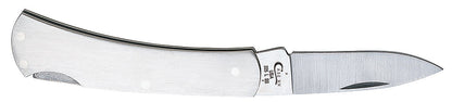 Case Knives Brushed Stainless Steel Executive Lockback Knife