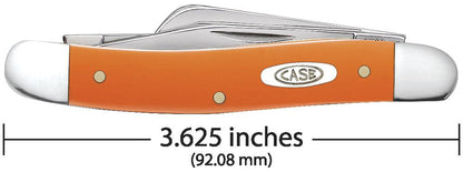 Case Knives Smooth Orange Synthetic Medium Stockman Knife