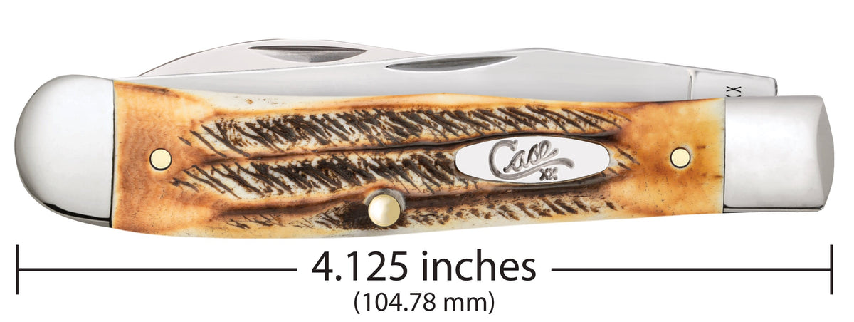 Case Knives 6.5 BoneStag® Trapper