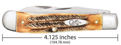 Case Knives 6.5 BoneStag® Trapper