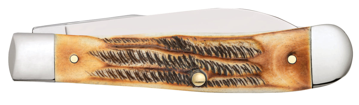 Case Knives 6.5 BoneStag® Trapper