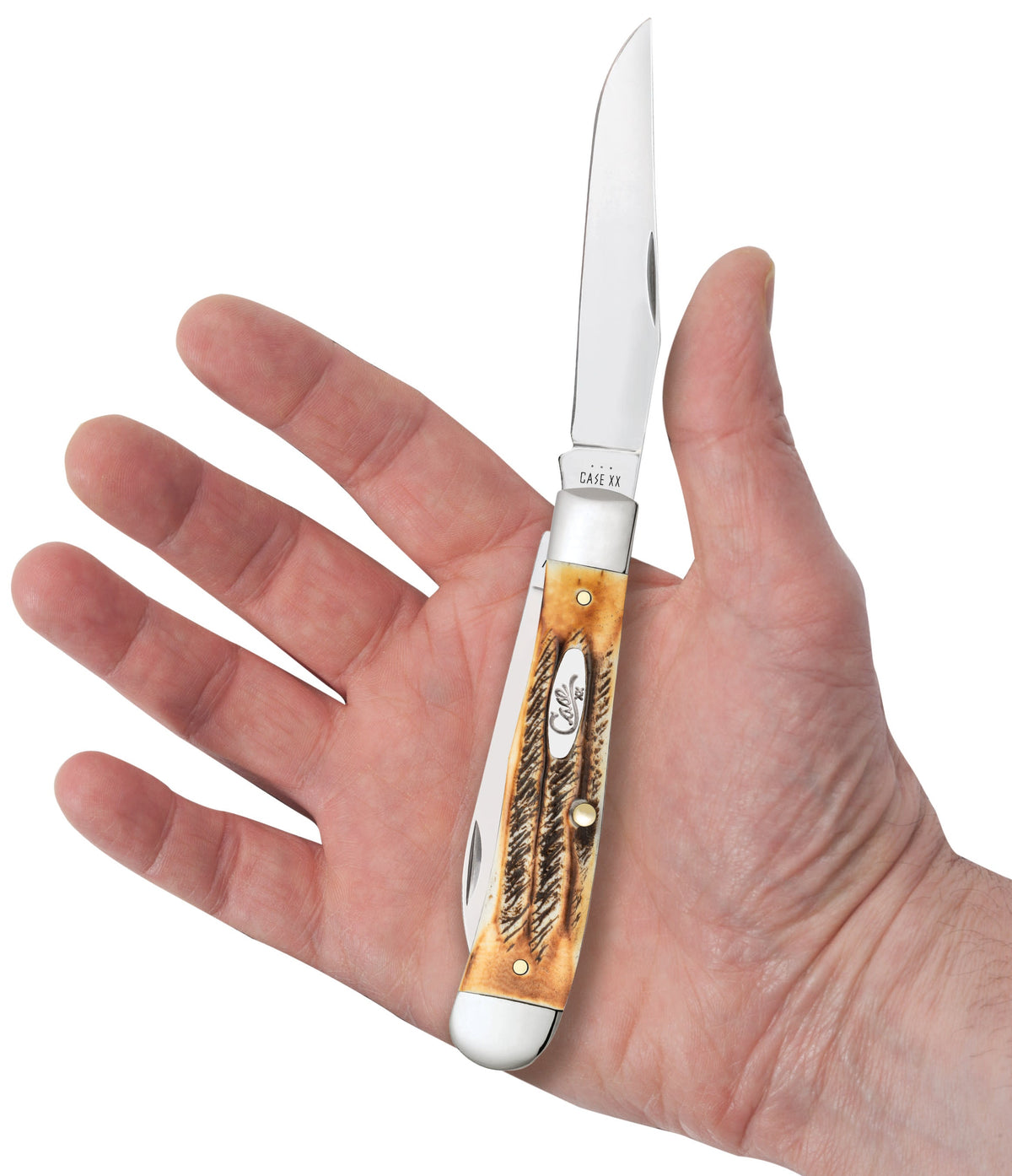 Case Knives 6.5 BoneStag® Trapper