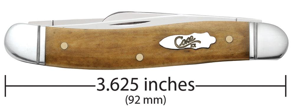 Case Knives Smooth Antique Bone Medium Stockman Knife