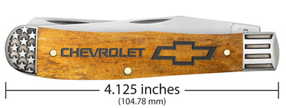Case Knives Chevrolet® Embellished Smooth Antique Bone Trapper