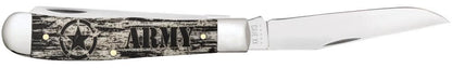 Case Knives U.S. Army Smooth Natural Bone Trapper Knife