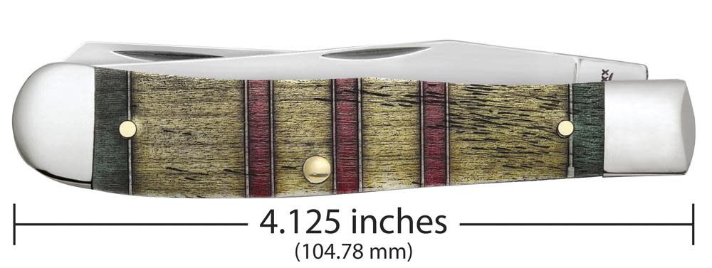 Case Knives Vietnam War Gift Set Smooth Natural Bone Trapper Knife