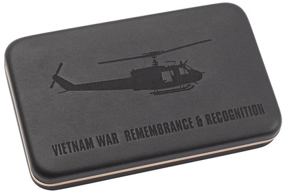 Case Knives Vietnam War Gift Set Smooth Natural Bone Trapper Knife