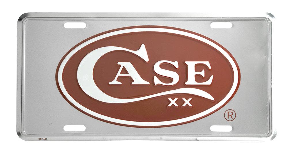 Case Knives Oval Logo License Plate