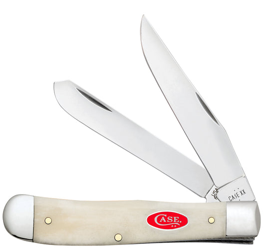 Case Knives Smooth Natural Bone Trapper