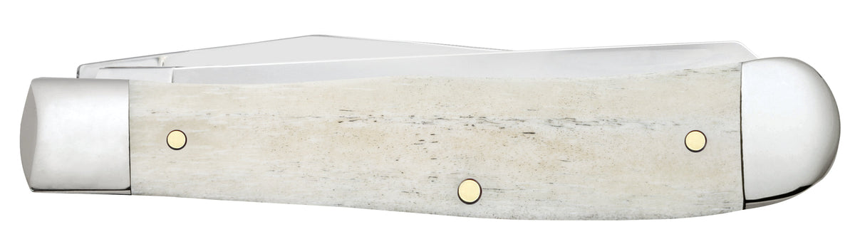 Case Knives Smooth Natural Bone Trapper