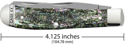 Case Knives Abalone Trapper Knife