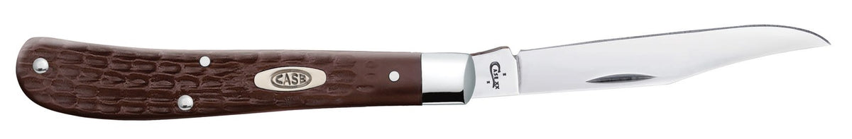 Case Knives Brown Synthetic Slimline Trapper Knife