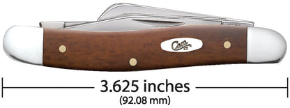 Case Knives Smooth Chestnut Bone Medium Stockman Knife