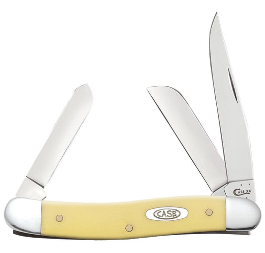 Case Knives Yellow Synthetic Medium Stockman Knife