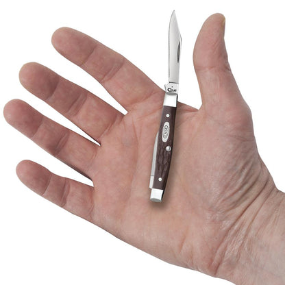 Case Knives Brown Synthetic Small Pen Knife
