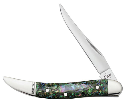 Case Knives Abalone Small Texas Toothpick Knife