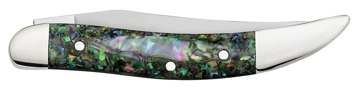Case Knives Abalone Small Texas Toothpick Knife
