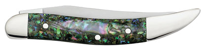 Case Knives Abalone Small Texas Toothpick Knife