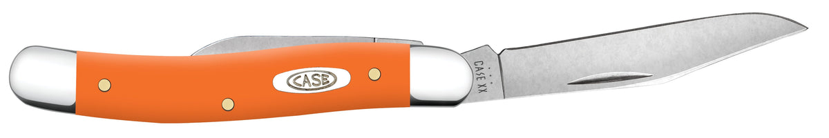 Case Knives Smooth Orange Synthetic Medium Jack Knife