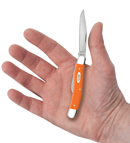 Case Knives Smooth Orange Synthetic Medium Jack Knife