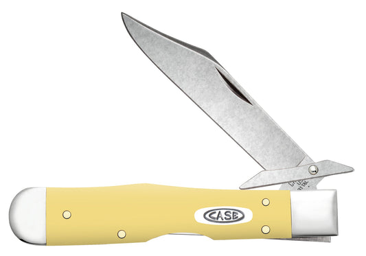 Case Knives Smooth Yellow Synthetic Cheetah® Cub