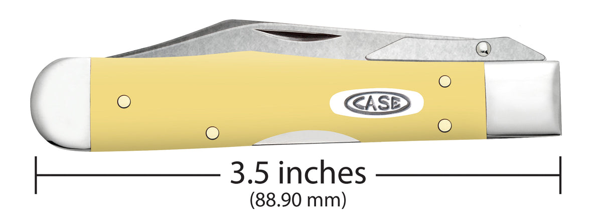 Case Knives Smooth Yellow Synthetic Cheetah® Cub