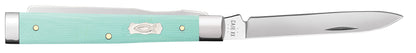 Case Knives Smooth Seafoam Green G-10 Baby Doc
