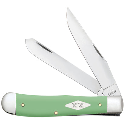 Case Knives Smooth Mint Green Synthetic Trapper