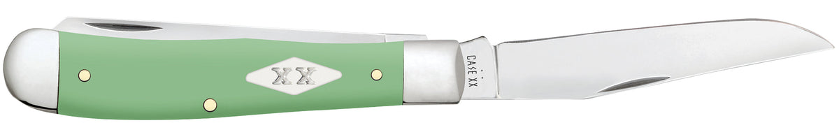 Case Knives Smooth Mint Green Synthetic Trapper