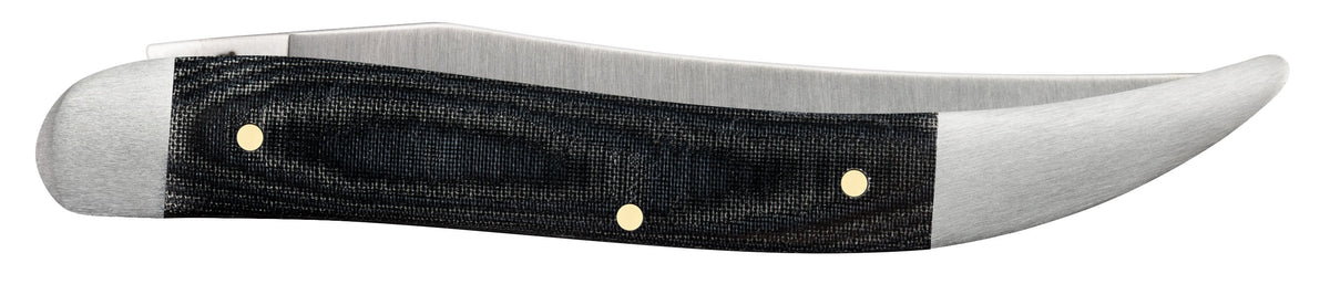 Case Knives Smooth Black Micarta® Medium Texas Toothpick