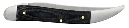 Case Knives Smooth Black Micarta® Medium Texas Toothpick