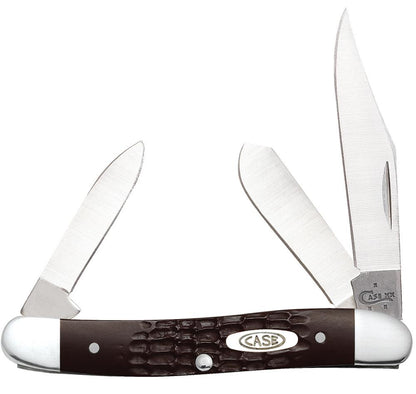 Case Knives Brown Synthetic Medium Stockman Knife