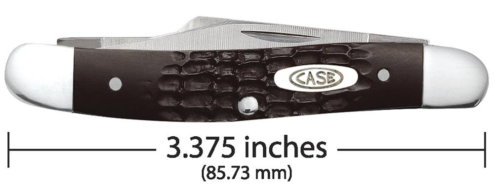 Case Knives Brown Synthetic Medium Stockman Knife