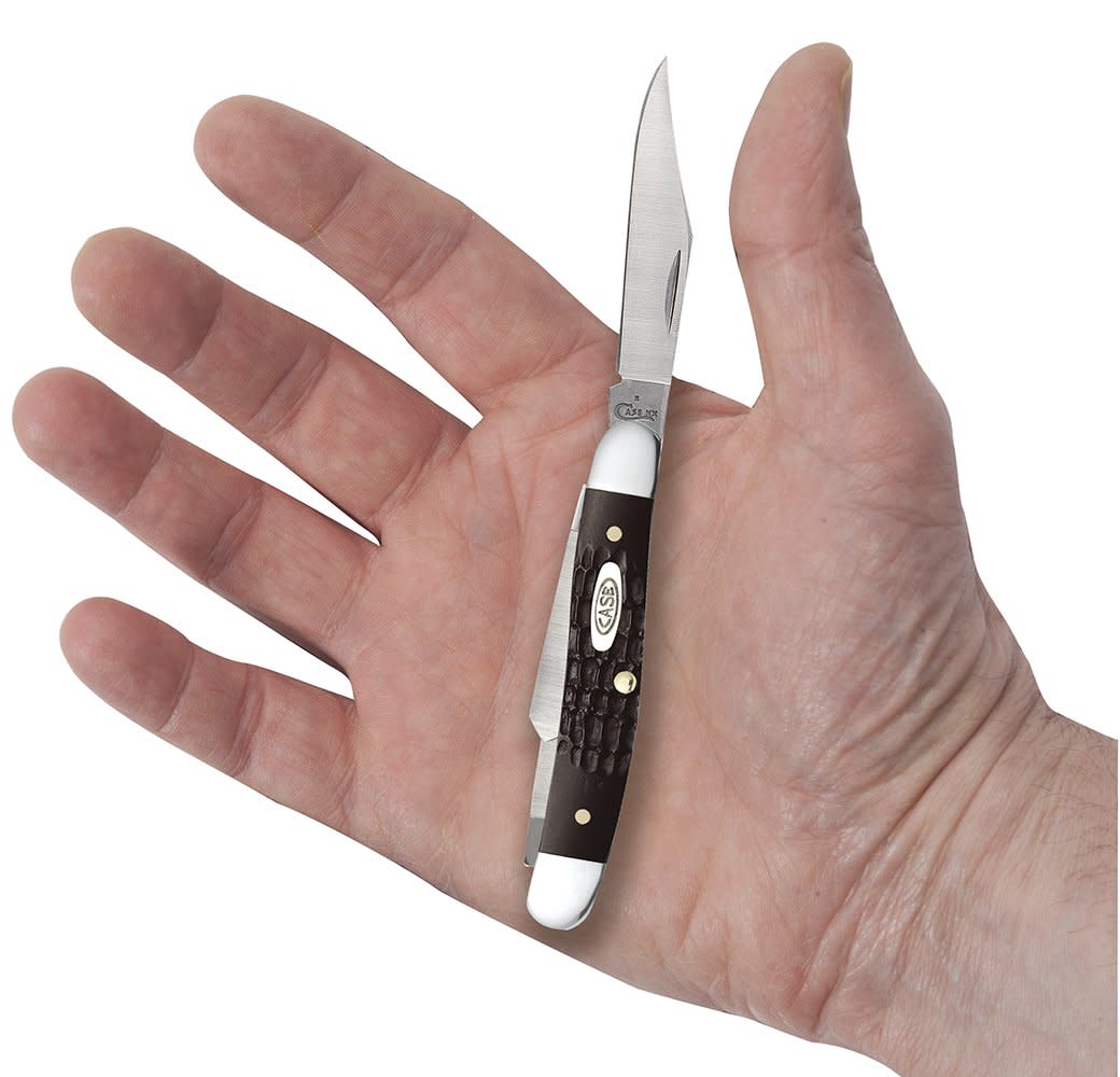Case Knives Brown Synthetic Medium Stockman Knife