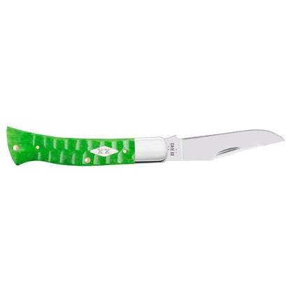 Case Knives Gator Jigged Bright Green Bone Case Axe Handle®