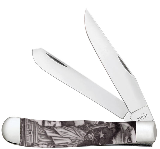 Case Knives Statue of Liberty Color Infusion Trapper