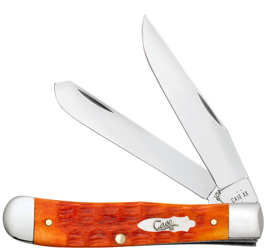 Case Knives Crandall Jigged Tequila Sunrise Bone Trapper