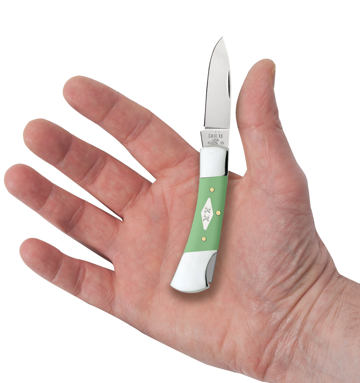 Case Knives Smooth Mint Green Synthetic Lockback