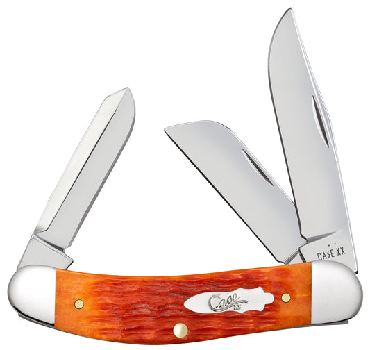 Case Knives Crandall Jigged Tequila Sunrise Bone Sowbelly