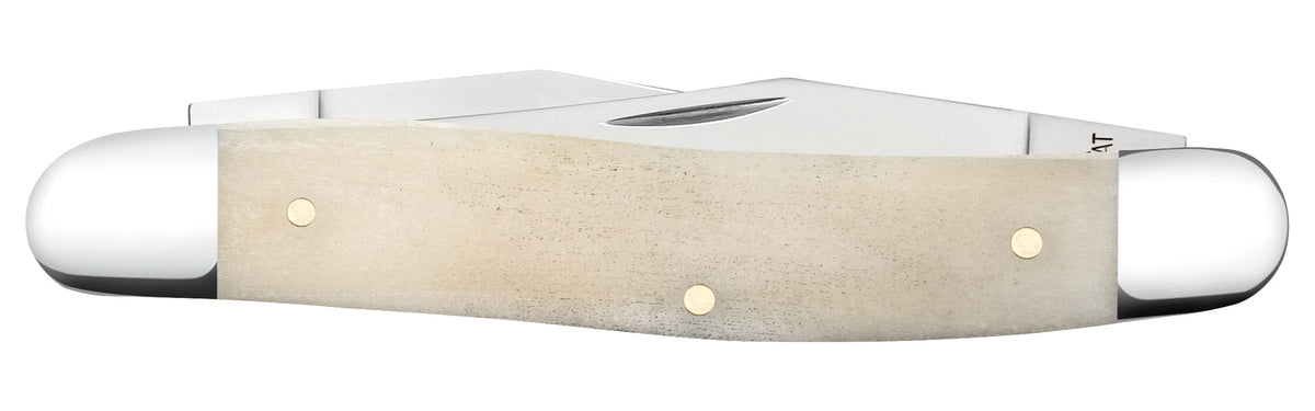 Case Knives Smooth Natural Bone Muskrat