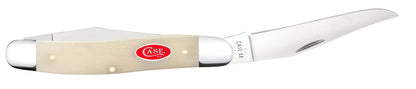 Case Knives Smooth Natural Bone Muskrat