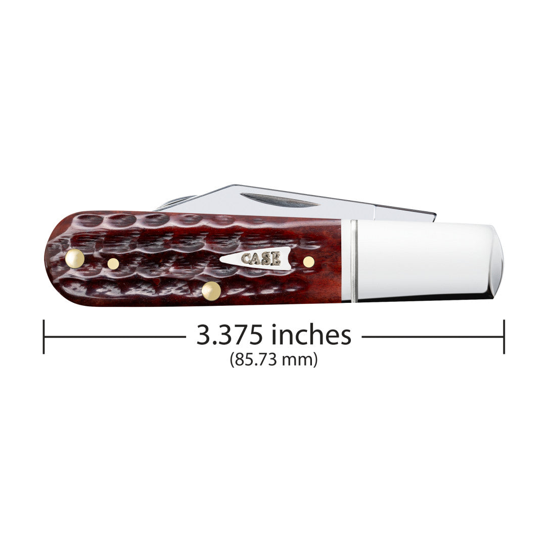 Case Knives Pocket Worn® Corn Cob Jig Mahogany Bone Barlow