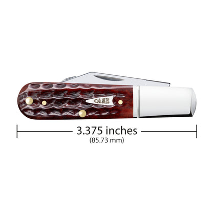 Case Knives Pocket Worn® Corn Cob Jig Mahogany Bone Barlow