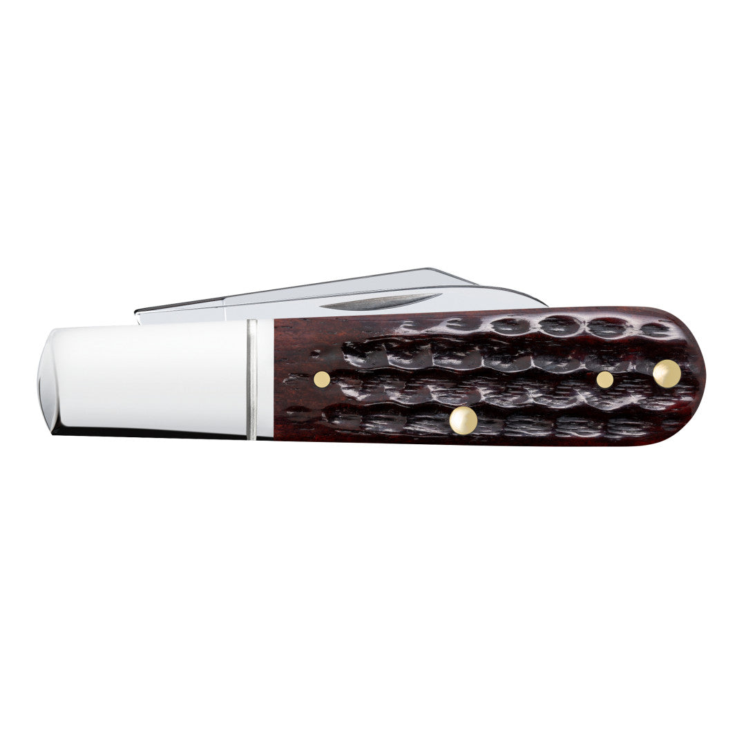 Case Knives Pocket Worn® Corn Cob Jig Mahogany Bone Barlow